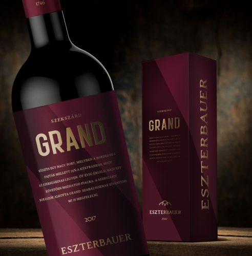 "Grand" Szekszárdi Cuvée 2017, ajándék díszdobozzal